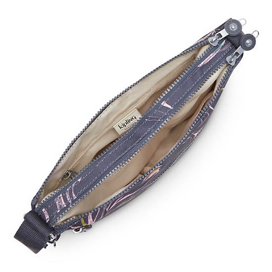 Sacs Crossbody Kipling Alvar Printed Grise Multicolore | FR 2147OK